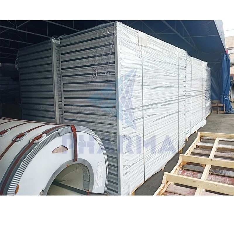 product-White Color Insulation Eps Styrofoam Color Flat Steel Sandwich Panel For Ceiling-PHARMA-img