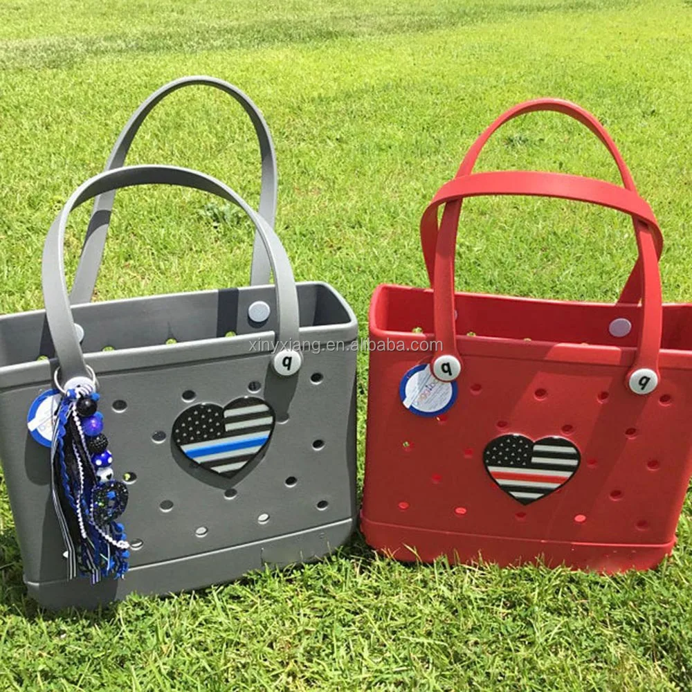 Factory Custom Bogg Bag Waterproof Washable Tip Proof Durable Open Tote