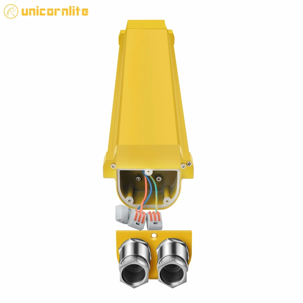 
led explosion proof lighting fixture120cm 40w 80w replace explosion-proof fluorescent light 
