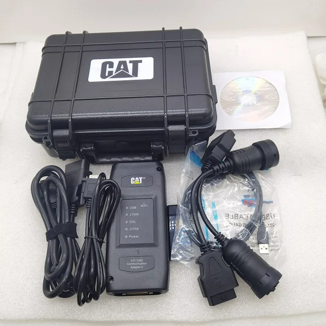 Excavator spear parts  Excavator Diagnostic Tool  Excavator Detector CAT  ET3 ET4 digital test tool set 317-7485_0