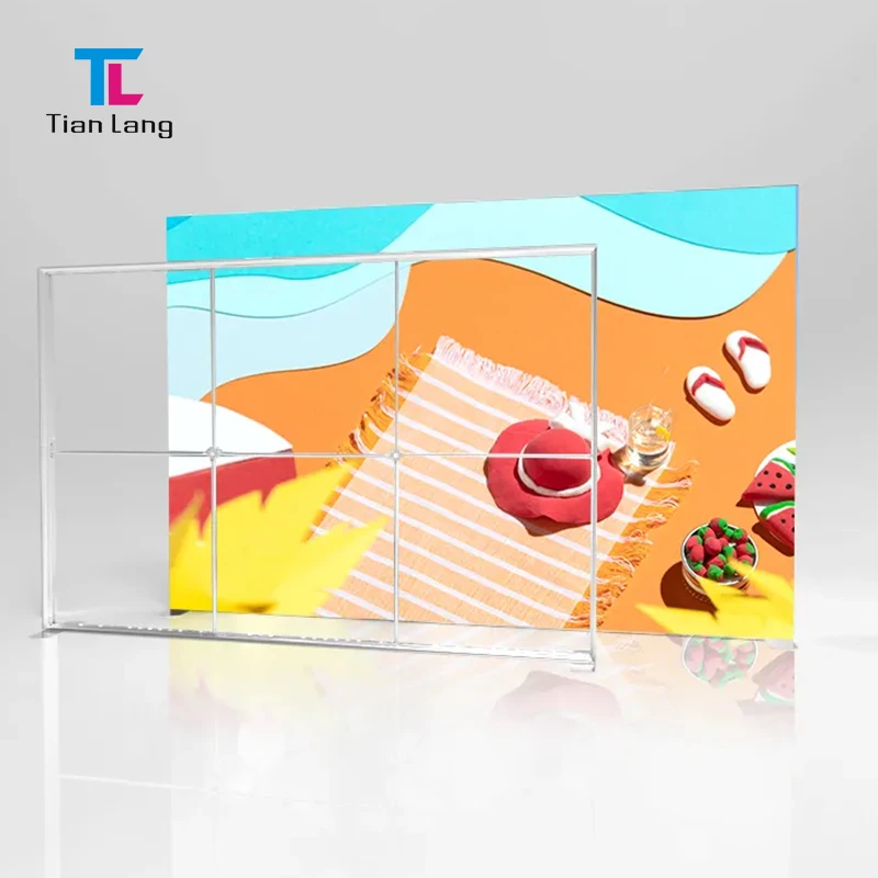 TianLang Seg Leuchtkasten-Ausstellungsprofil LED-Aluminium-Werbung Leuchtkästen Wand-Ausstellungsanzeige Seg Lightbox Messe