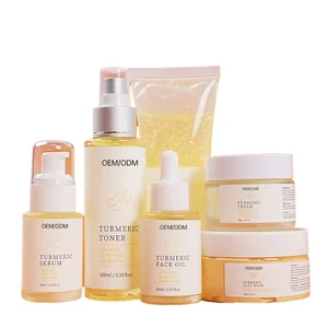 Tea Coreanos Turmeric Skin Care Set Treatment Skincare Spot Equipment and Label Tree Professional Hyperpiqmentation Solution