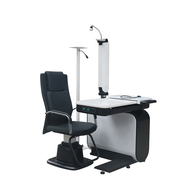 Medical Equipment and Ophthalmic Instruments CS-700B High Quality Ophthalmic Table and Chair Unit for Optical Shop