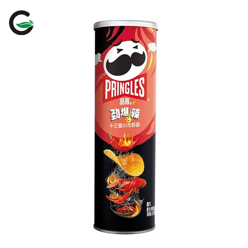 Lay's Food Beverage Factory Direct Supply Healthy Potato Chips 110g Exotic Snacks Fried Semi-Soft Texture with Salty Taste Canned Food Packaging