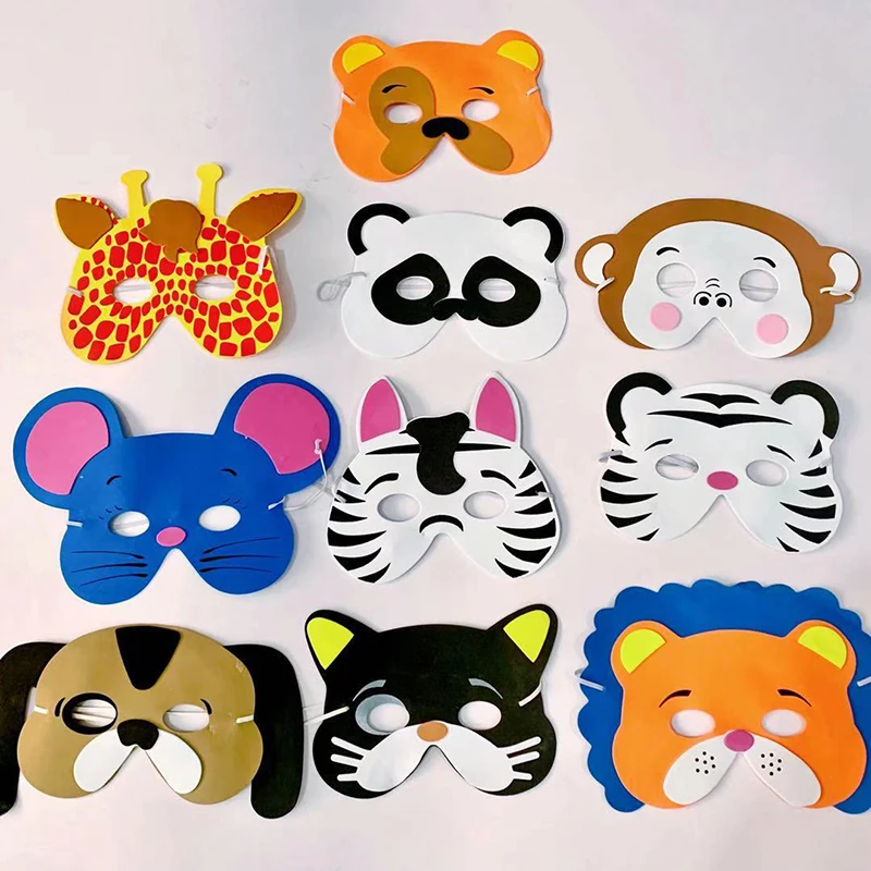 10pcs Felt Animal Masks For Kids Jungle Theme Party Favors Supplies Animal  Mask Safari Birthday Dress Up Party Decoration - Buy Felt Animal Masks For  Kids Children Jungle Theme Party Favors Supplies,Animal