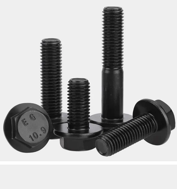 product professional wholesale m16 carbon steel 88 flange bolts with hexagonal flange din standard-61