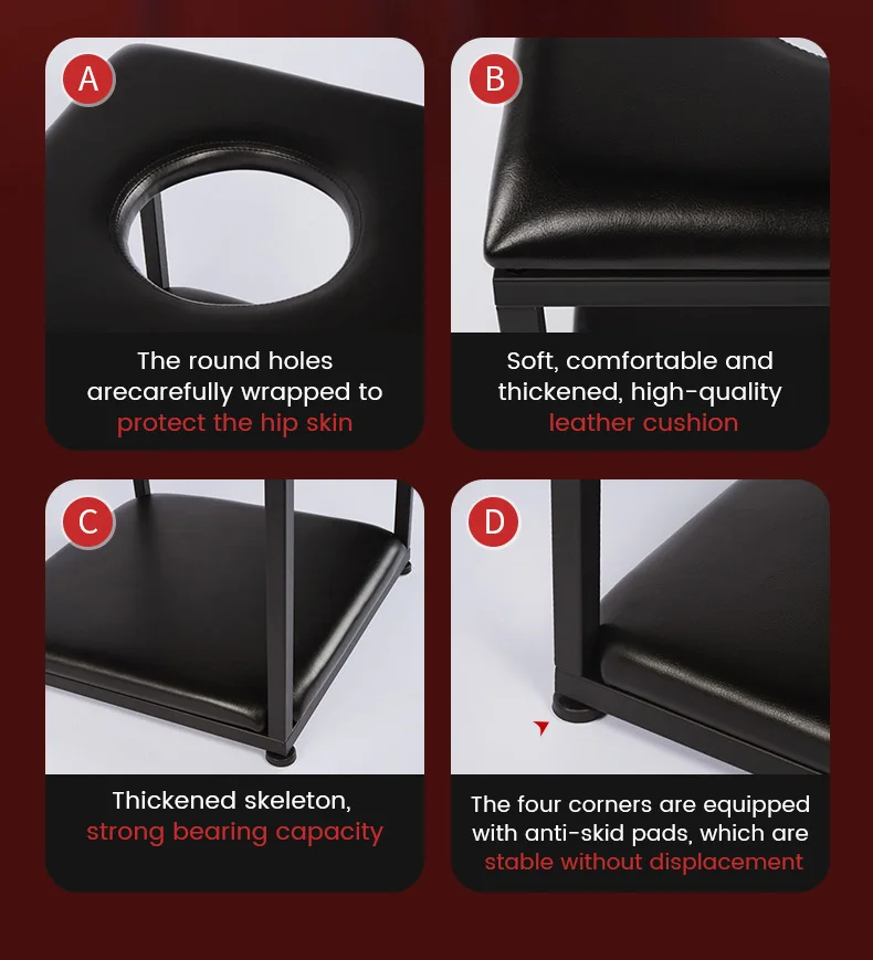 Slazo Chair Bdsm Bondage Slave Chair - Sex Furniture with Accessories