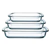 0.8L Oval Borosilicate Transparent