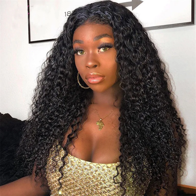 New Long Hair Wig Long Curly Hair Afro Human Hair Wigs Small Volume  Explosion Head Fiber Wigs - Buy Long Hair Wig,Afro Human Hair Wigs,Fiber  Wigs Product on 