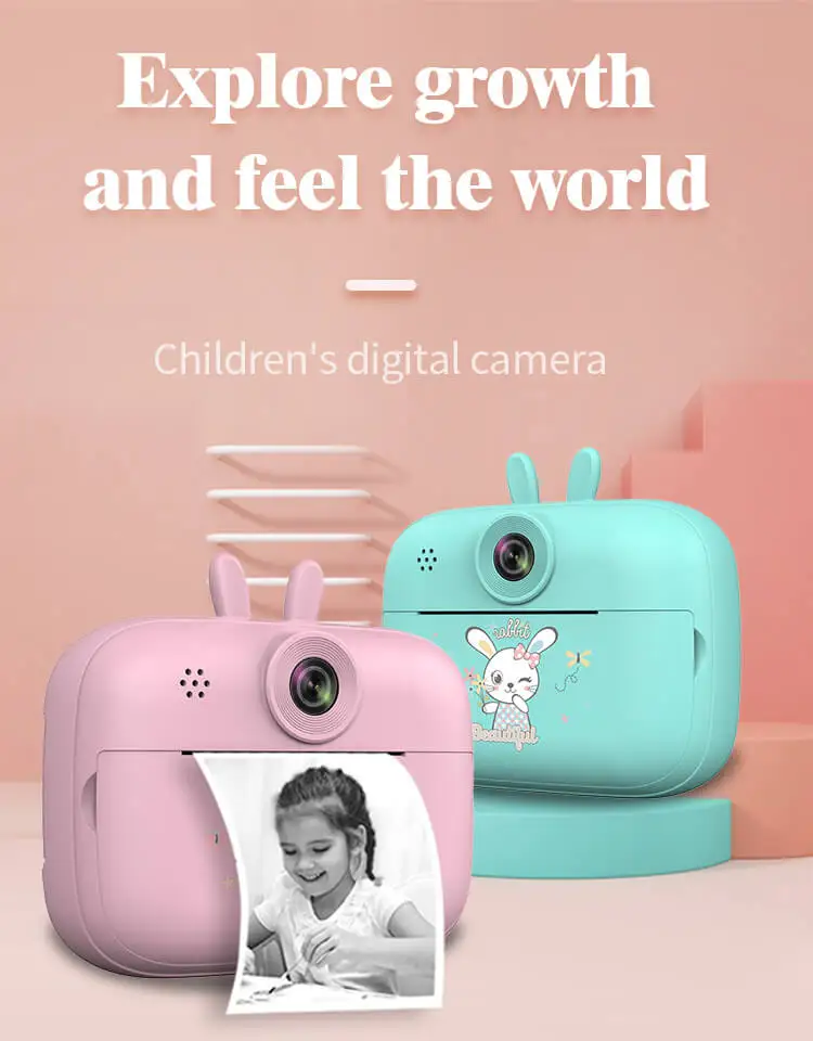 New Wifi S1 HD Mini Instant Camera Children's Photo Printer Thermal Printing Digital Camera