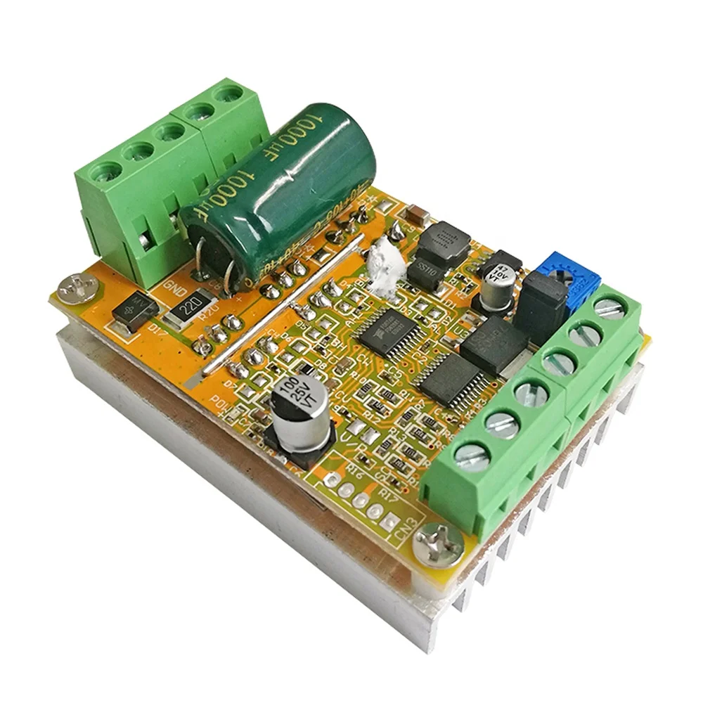 PLC Control Switch 2001712009AFA DROK DC 6-50V Three-phrase Brushless Sensorless Motor Control Board BLDC Motor Driver Regulator Monitor 380W High Power Motor PWM Duty Cycle Speed Controller Module with Heat Sink PLC Control Switch 2001712009AFA DROK DC 6-50V Three-phrase Brushless Sensorless Motor Control Board BLDC Motor Driver Regulator Monitor 380W High Power Motor PWM Duty Cycle Speed Controller Module with Heat Sink