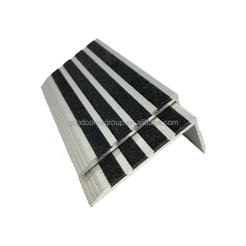 Aluminium Stair Nosing Strips Aluminium Step Edge Strip With Different ...