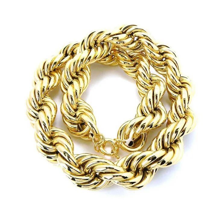 Long Necklace Hollow Dookie Rope Chain 