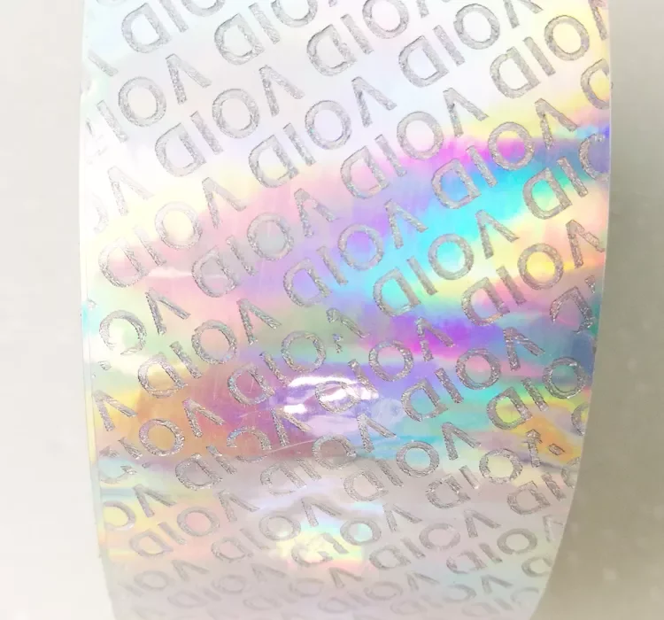 Custom Security 3d Hologram Transparent Sticker  Visa Pass Hologram Stickers Serial Number Sticker