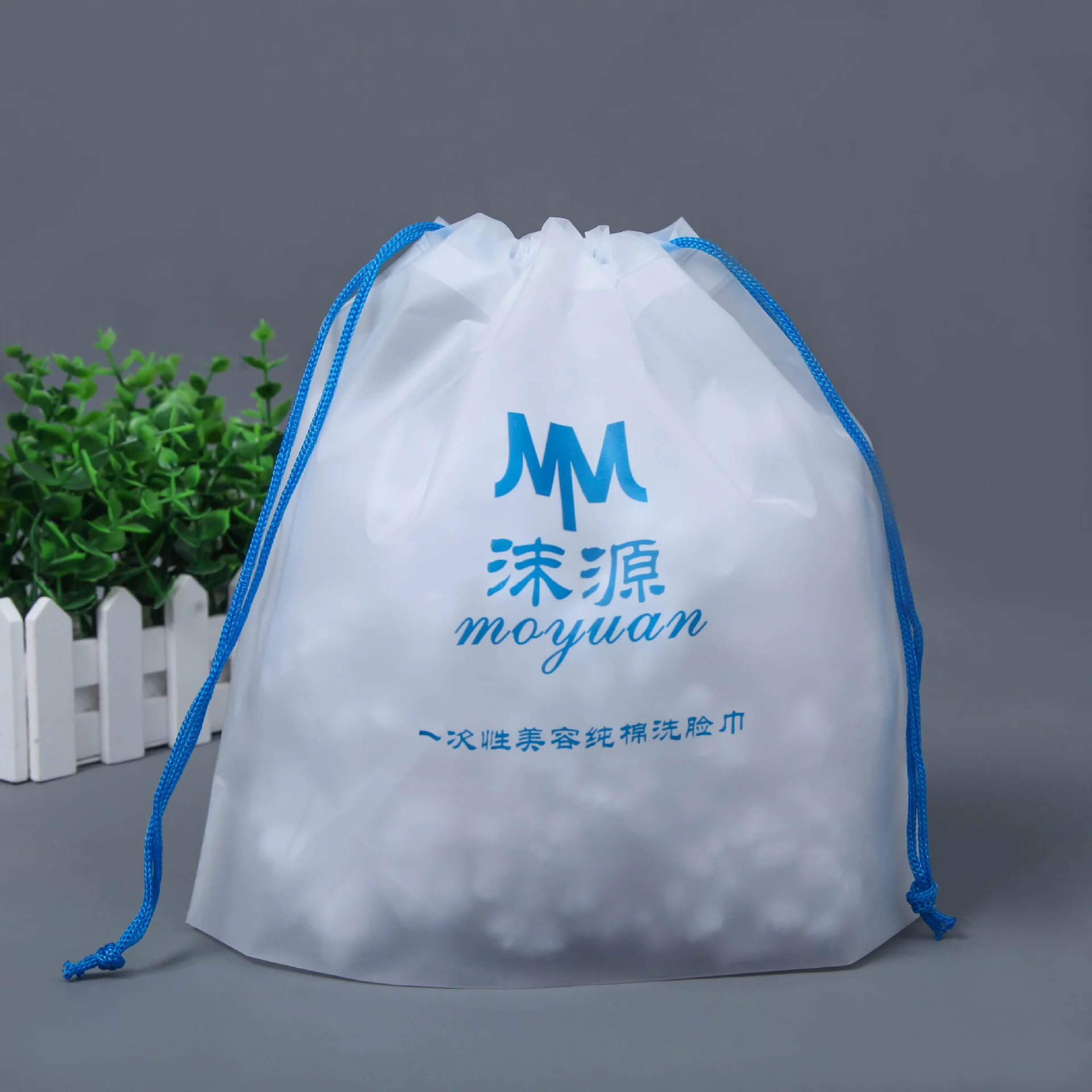 Eco Friendly Disposable Face Towel Plastic Bag Customizable