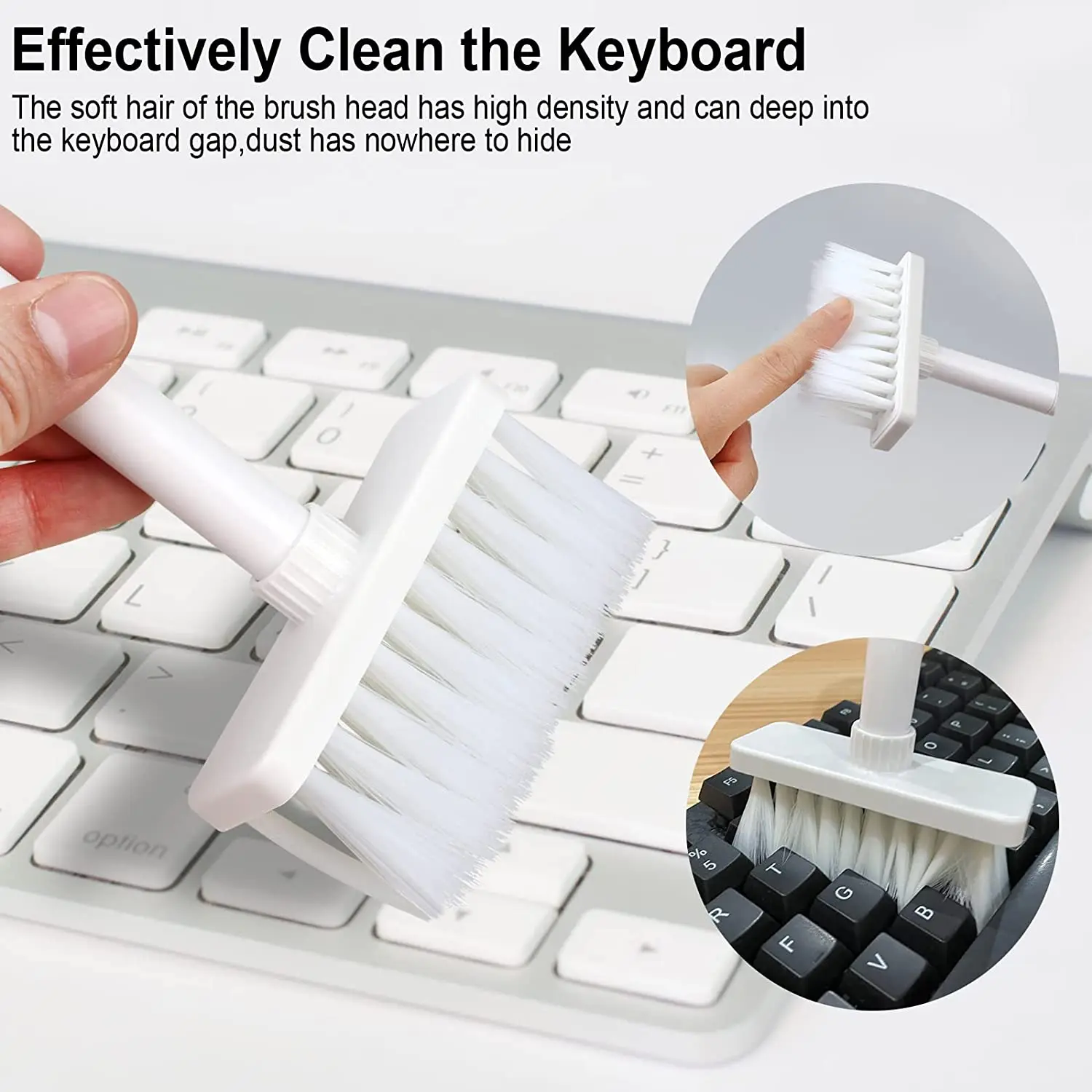 5-in-1 Multi-Function Duster Keycap Pull Keyboard Mini Cleaner Kit Brush -  China Multi-Function Brush, Home Cleaning