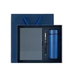 Blue Water cup+notebook+ pen