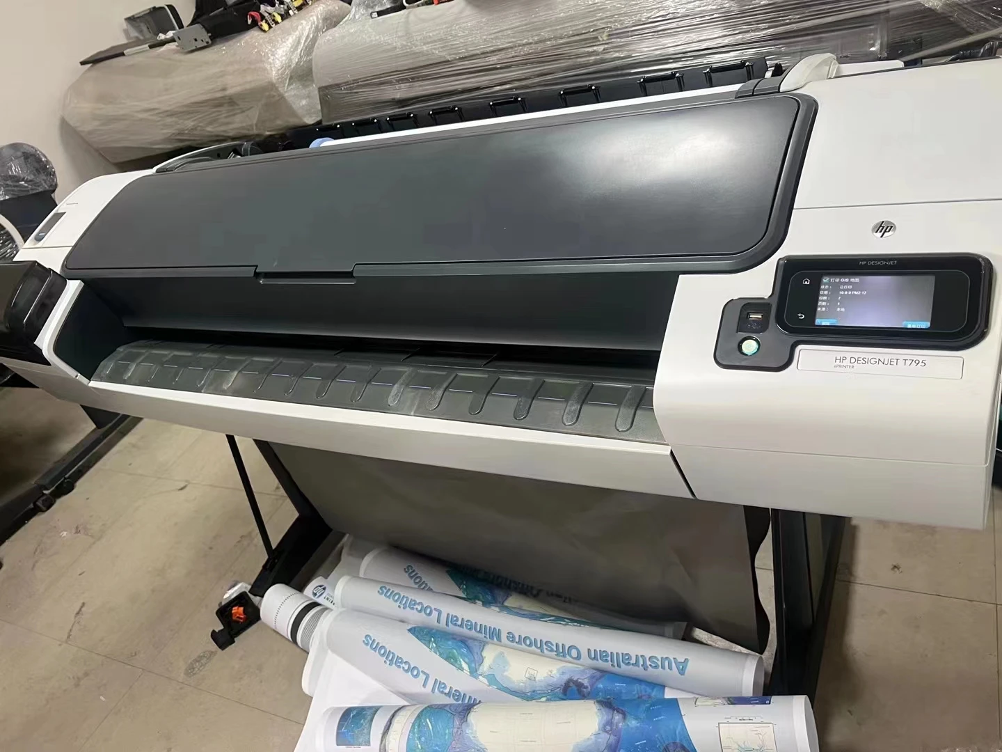 B0 A0 Wide Format CAD Drawling Line Photo Poster Printer for HP T790 795 Inkjet Printer