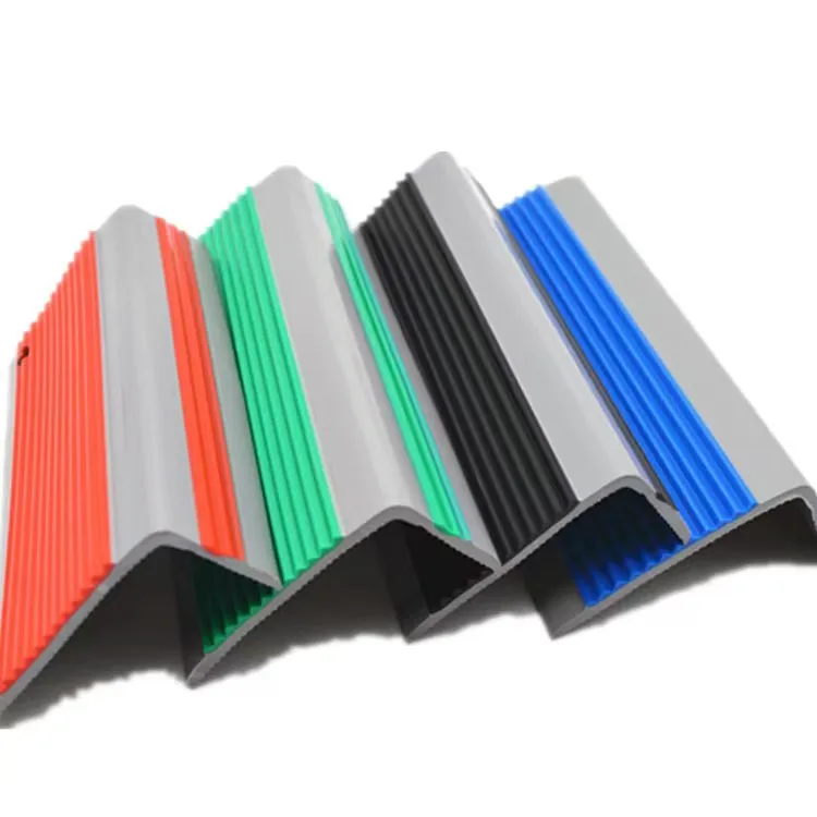 Flexible Rubber Self-Adhesive Stair Nosing – Non-Slip Step Edge Protector, Waterproof & Fire Retardant, Indoor/Outdoor