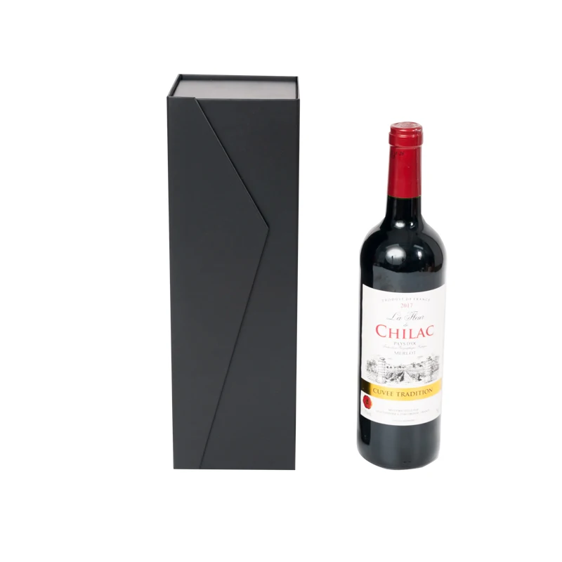 Lipack Supply Reasonable Price Wine Bottle Box Custom Cheap Wholesale Price White Wine Box