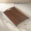 Dark brown angled tray 52*34*3