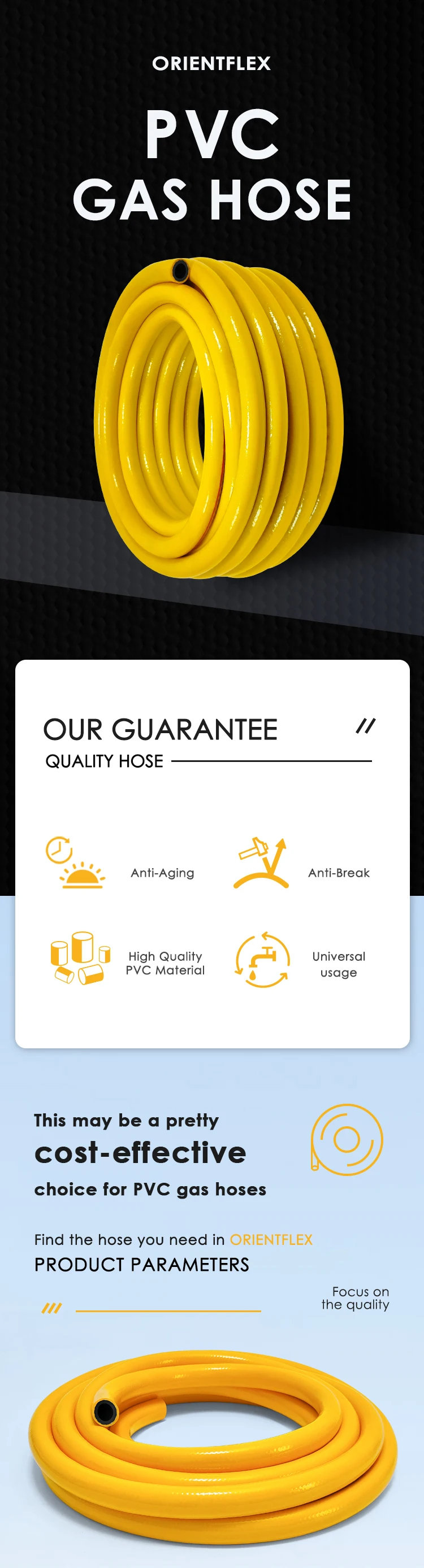 Gas Appliances Metal Hose Stainless Steel Flexible Gas Transfer Hose