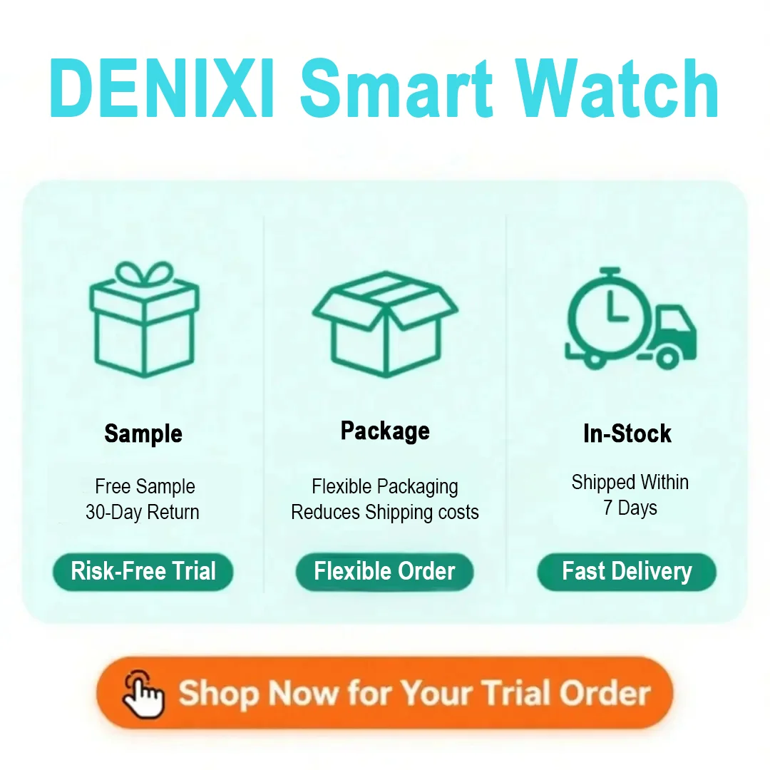 DENIXI Luxury NFC Sports Smart Watch for Men & Women BT Call & Multifunction Waterproof aperçu 6