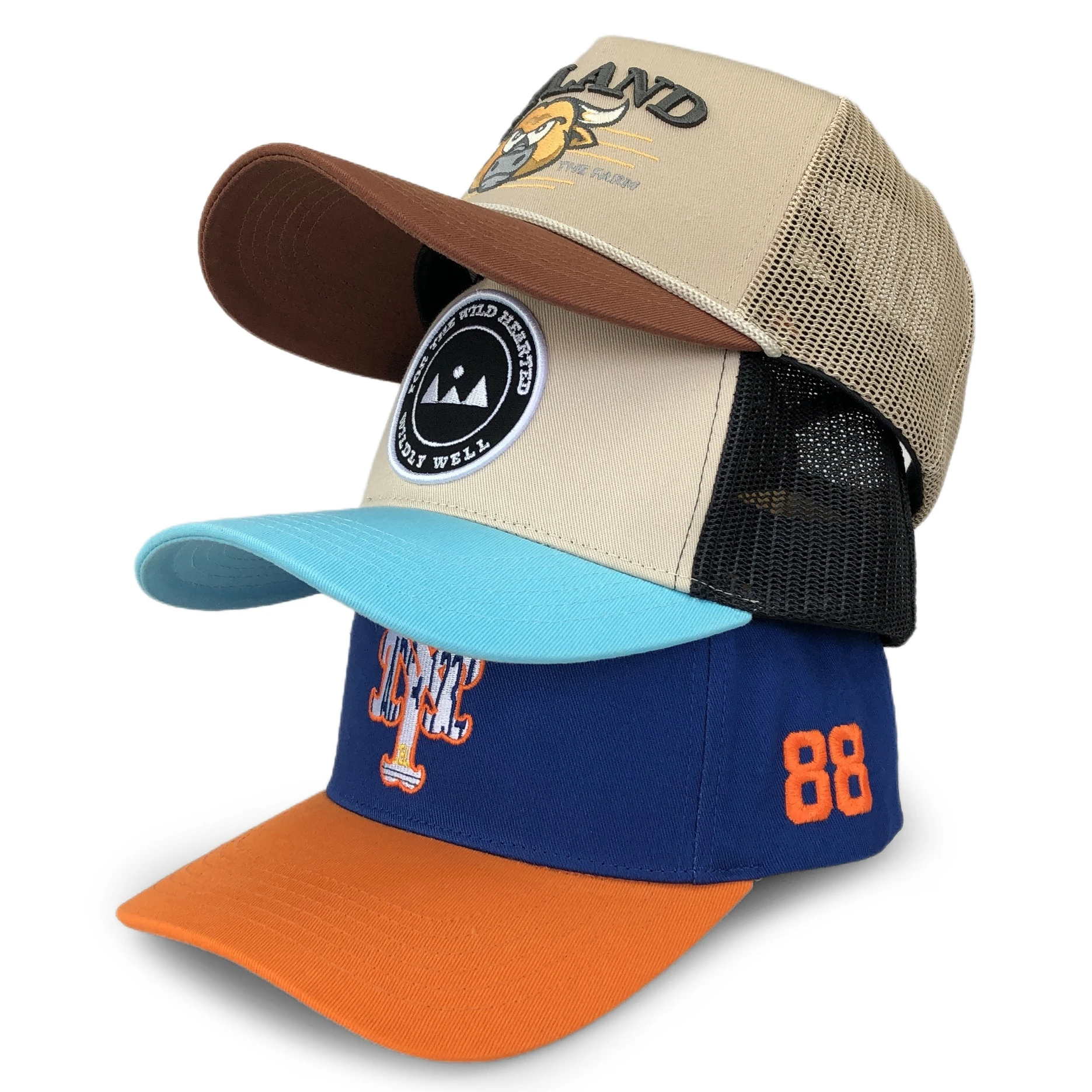 thumbnail image 2 of Dad Est. 2025 Logo Father 2025 Loading New Dad 2025 Flat Bill Trucker Hat De29426955 Fbth 2 of 14