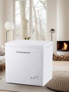 High-Glossy Innovative  Chromeplate Handle 220V 50HZ Excellent After-sales Service Hotel Chest Freezer