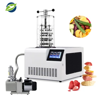 Yetuo Fruit  soil vegetable Home Small Mini LGJ-10B Manual gland type Lyophilizer Vacuum freeze dryer machine