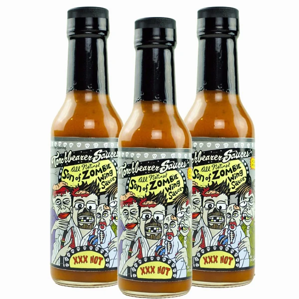 TorchBearer Sauces Son of Zombie Wing Sauce 12-5oz Bottles Per Case