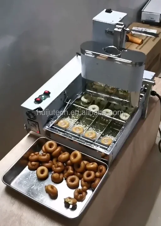 1800 Donuts/hour Small Size Automatic Donut Machine - Buy Donut Machine ...