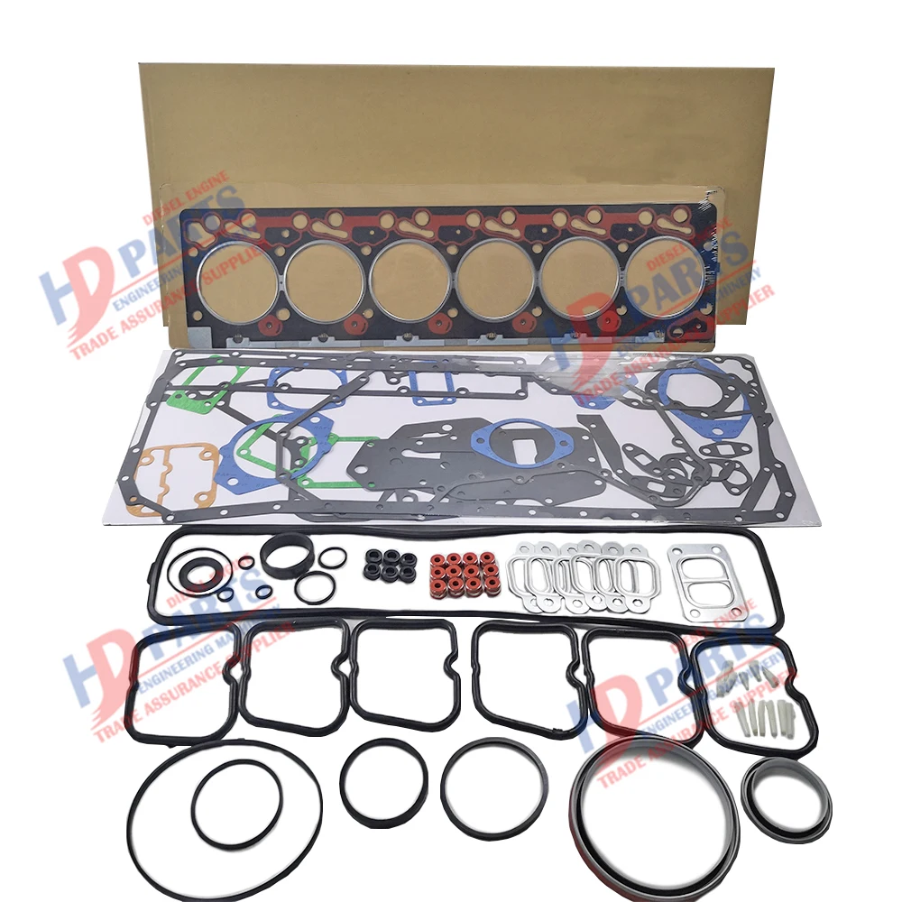 6b 6bt 6bta 6bt5.9 6d102 Full Gasket Kit Overhaul Gasket Set 3802376