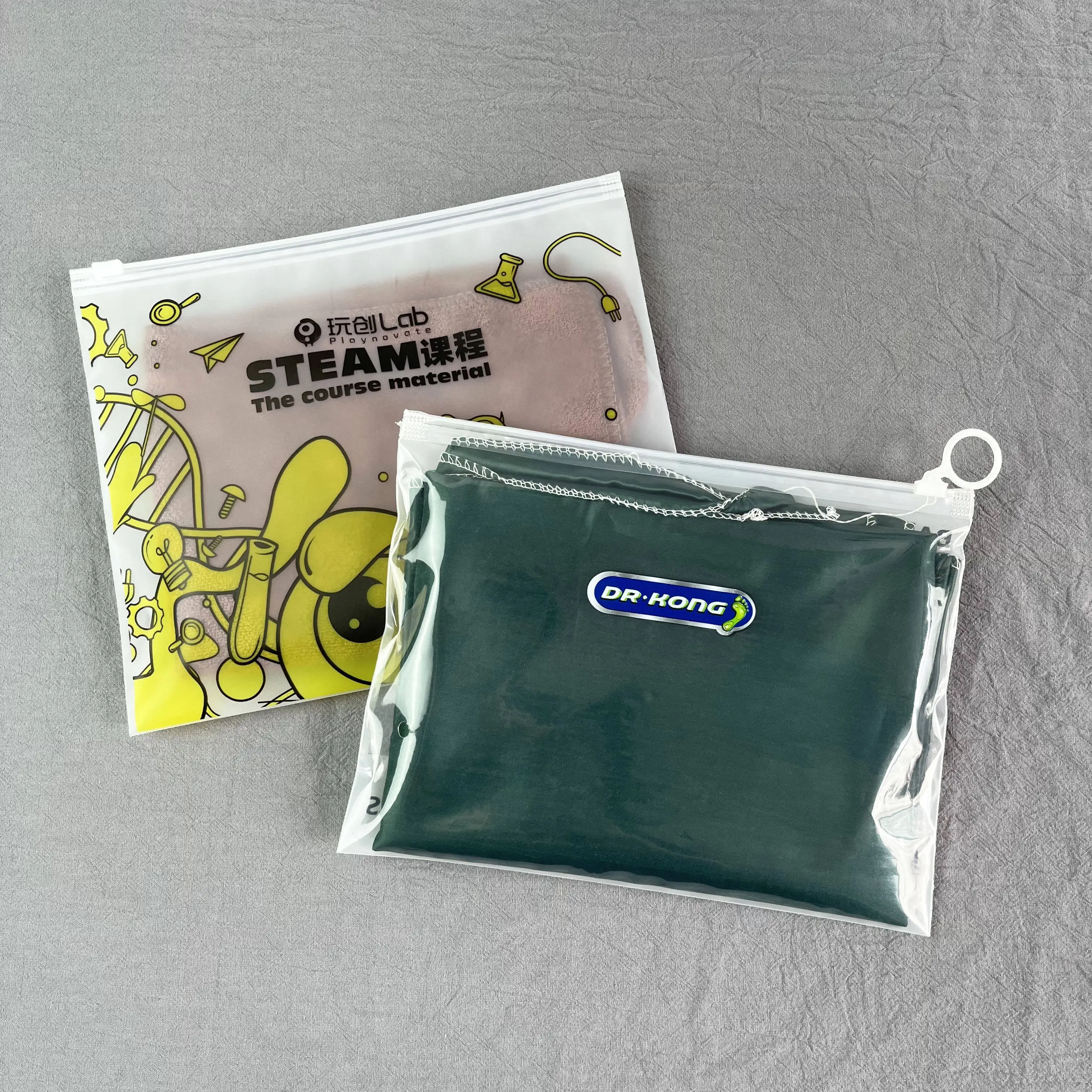 Eco-Vriendelijke Maat Kleine Mini Plastic Verpakking Zakken Rits