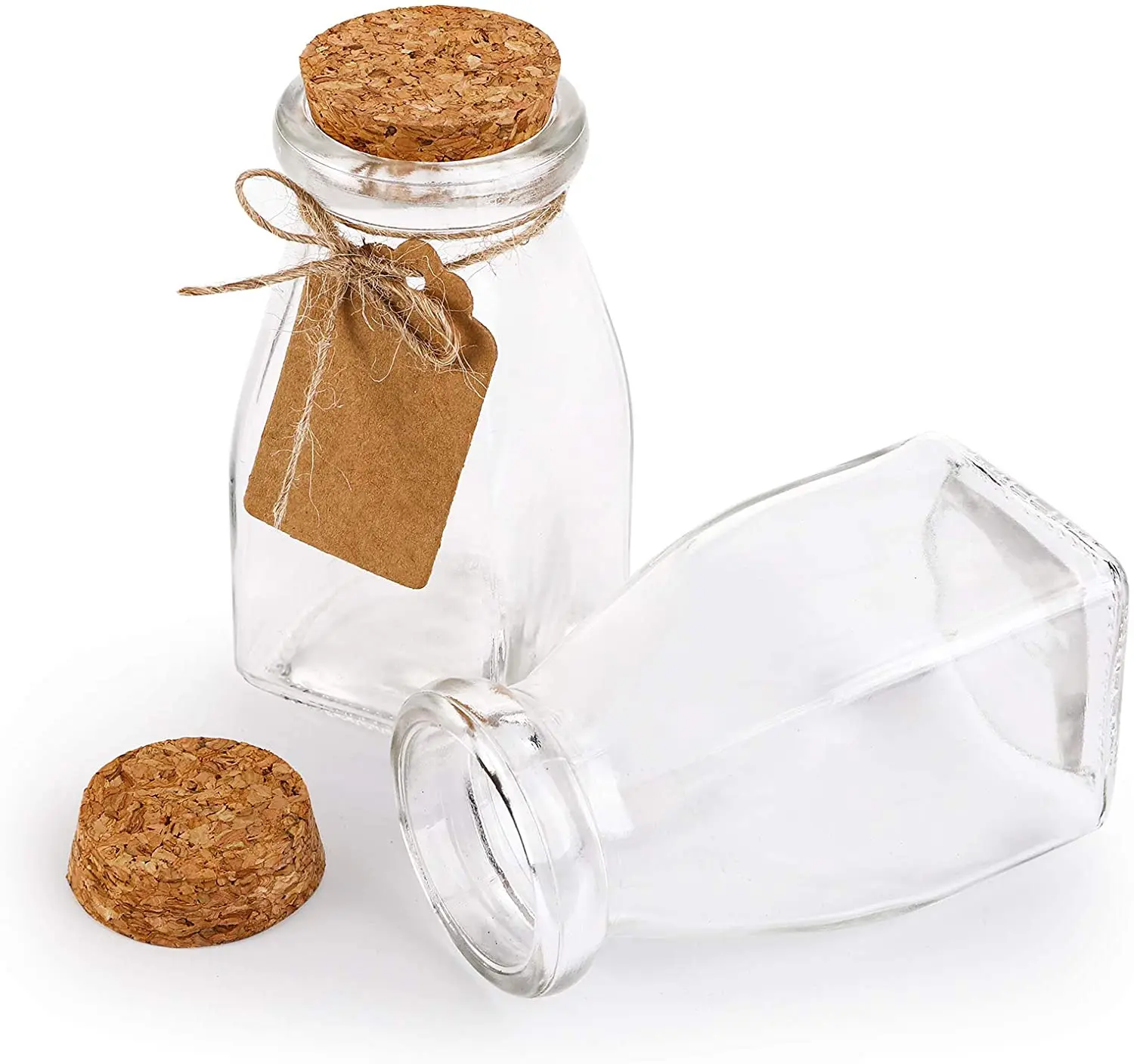 4-ounce Glass Yogurt Jars with Lids