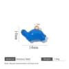 Dark blue turtle