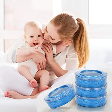 Diaper Refill Bags Compatible with Nappy Bin Refills System Diaper Pails with Scented Keep Odor Away Diaper Pail Liner