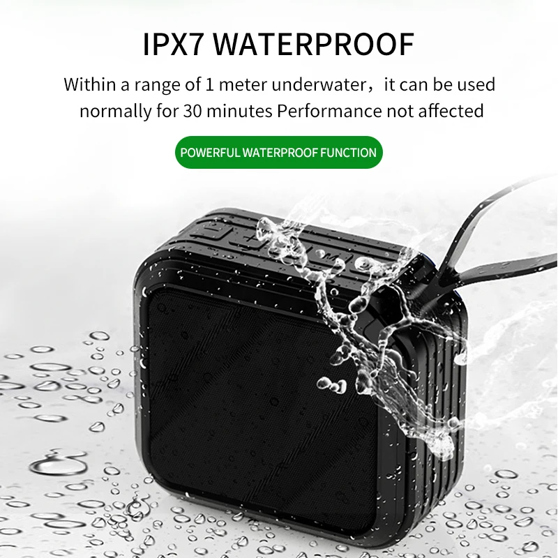 OEM Portable Mini Wireless Stereo Outdoor Small Boss Speaker Subwoofer Waterproof BT Speaker