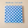 Blue 7x7 inch