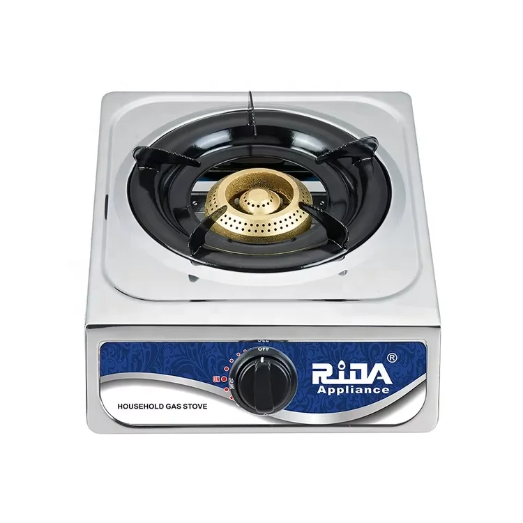 1 Single-burner Cooktop Cooker Portable Energy Saving Cast Iron Gas Stove Household Kitchen Cooking
