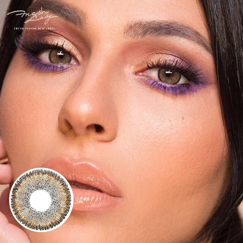 HOT ocean style wholesale colored contacts natural look China yearly batis eye contact lenses color contact lens