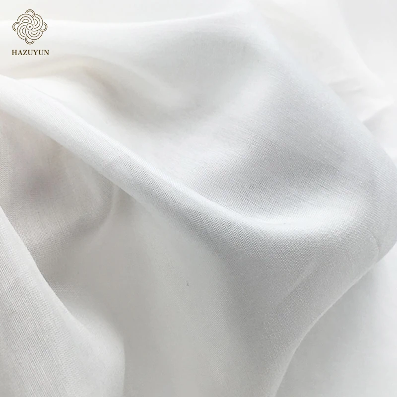12 мм 140 см ширина белая 30 шелк 70 хлопчатобумажная ткань для женских платьев