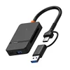 Lettore di schede nero tipo C/USB