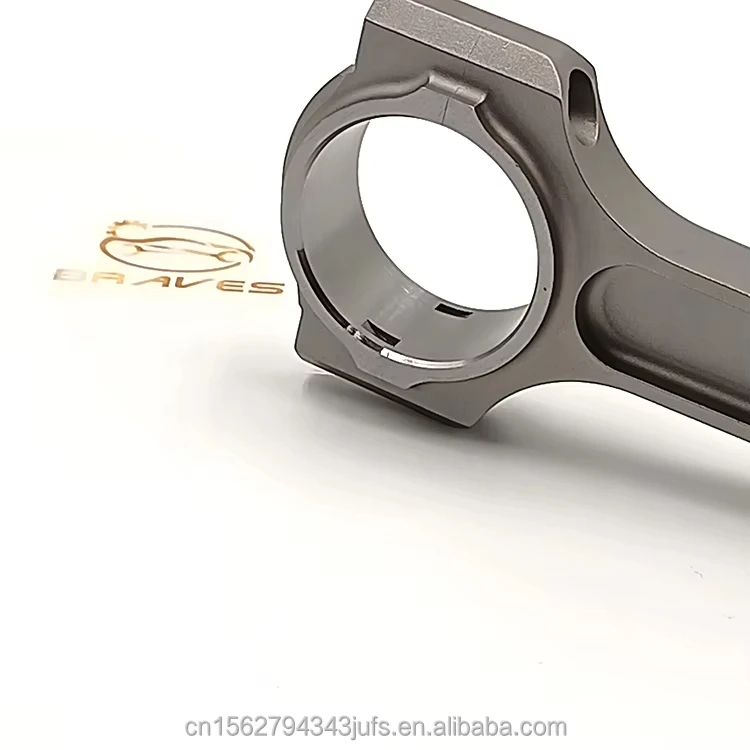 Factory Customized Forged Connecting Titanium Rod Engine Parts Performance Steel with Beam Auto 4340 Citroen Saxo 1.6l Tu5j4