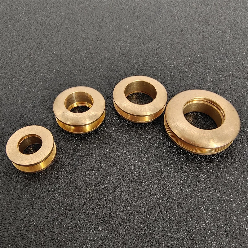 Оптовая продажа металлическая сумка аксессуар для кожаных изделий различные размеры цельные латунные люверсы с петельками круглые