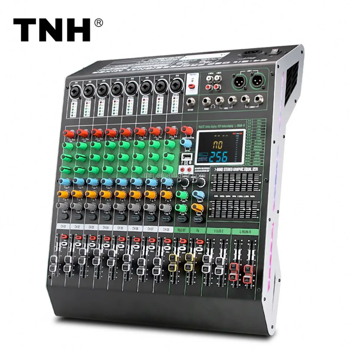 MC-RX8 8 Channel DJ Mixing Console with 256 DSP Effects