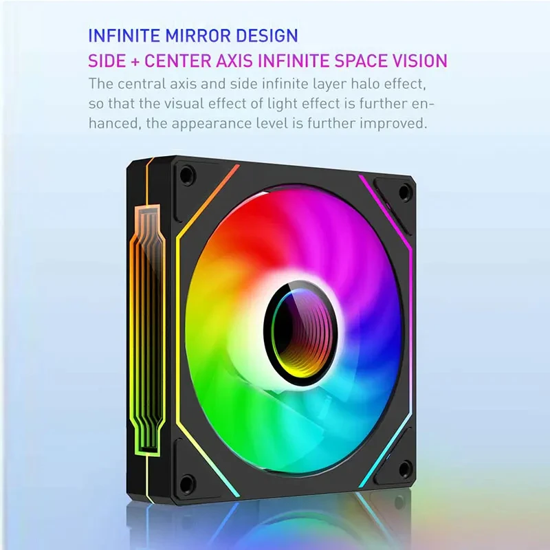 UPSIREN UF-1 PRISM 4 PRO 120mm ARGB 10個 UPSIREN UF-1 PRISM 120mm ARGB PWM Computer Case Fan - Quiet