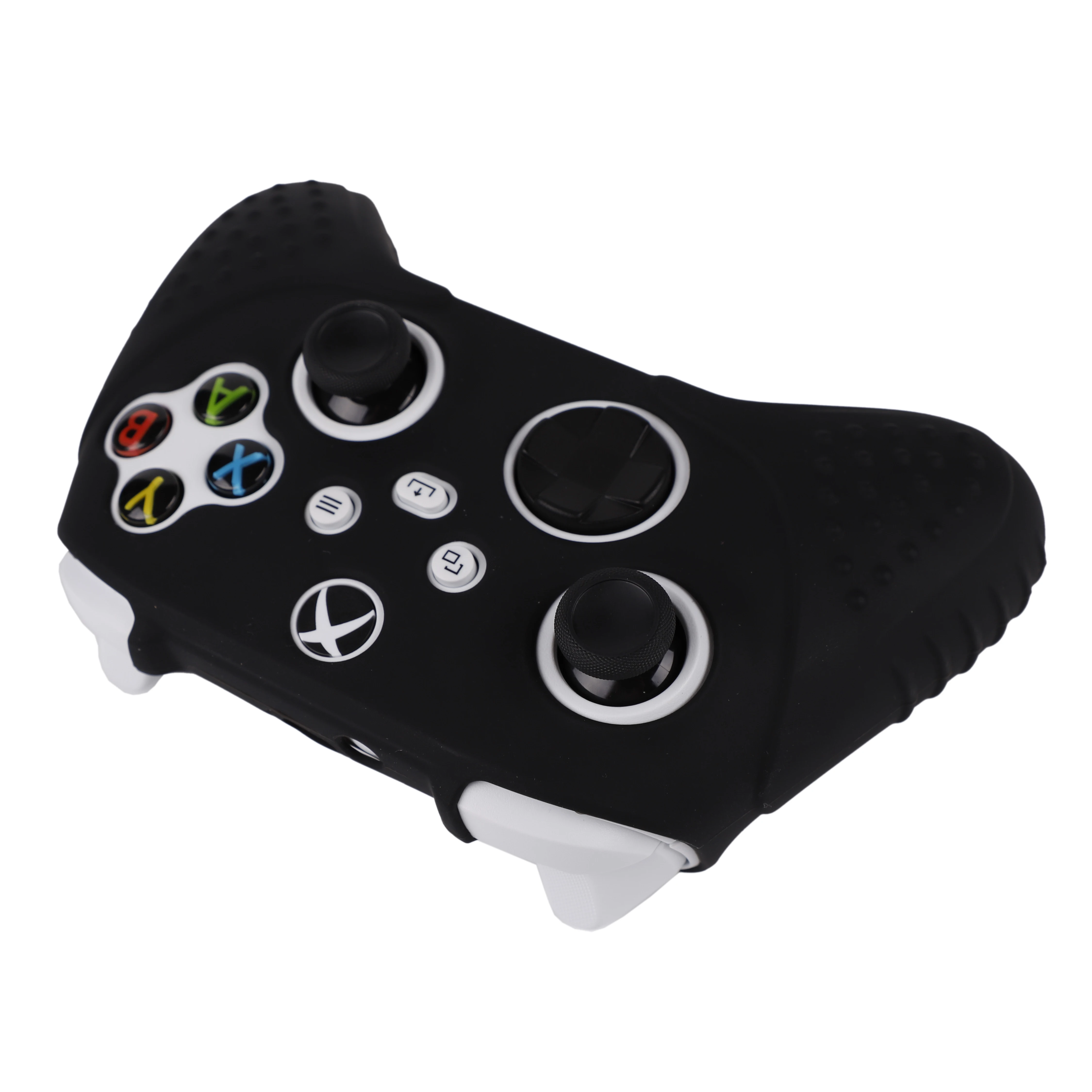 Анти-скольжения захваты для Заказная силиконовая игровой контроллер чехол для Xbox серии X крышка