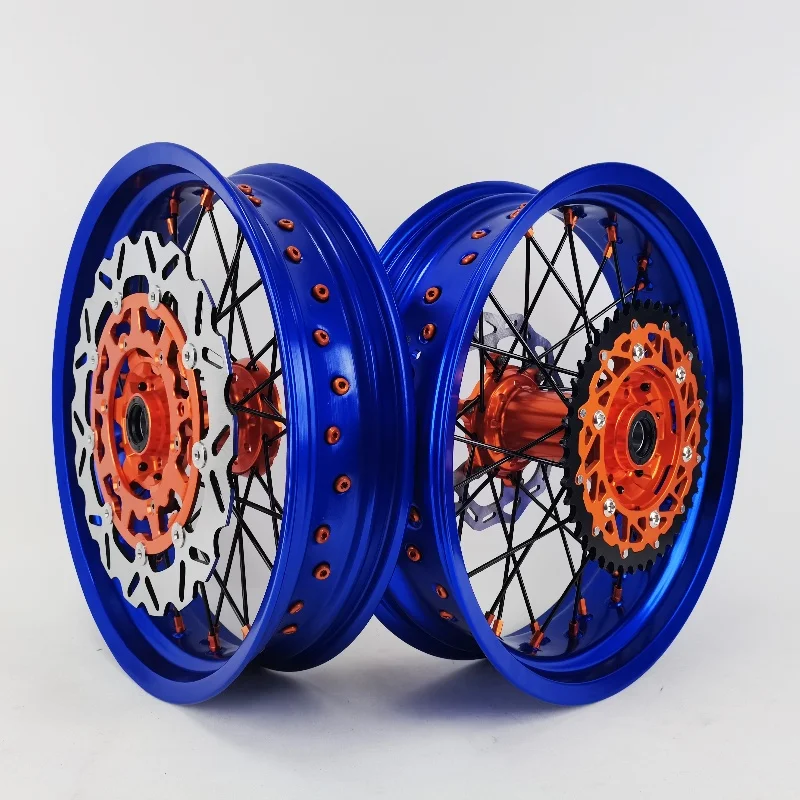 High Quality Motard Wheels 17 Racing Supermoto Wheels For Ktm Sxf250