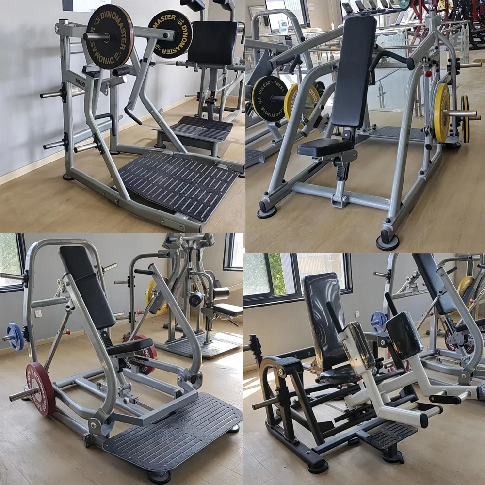 フィットネス機器ボディービルVスクワットマシン強度Vスクワット